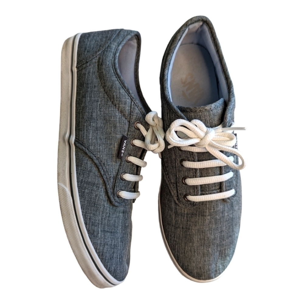 Vans Classic Off the Wall Women's Skate Sneaker Gray Size 7.5